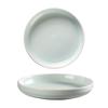 Cerâmica de Alta Temperatura Jingdezhen Louça de Mesa Comercial Redonda Estilo Levemente Luxuoso Estilo Simples Placa Protetora de Borda Película Prato Tigela de Celadon