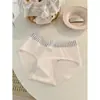 A273 # 2026 Novo Estilo Roupa Íntima Feminina 100% Algodão, Cintura Média, Calcinhas Macias e Confortáveis, Respiráveis, 100% Algodão, Antibacterianas e Respiráveis.