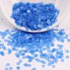 Cuentas Redondas Frosted de Bordado Francés de 2-4mm Lentejuelas PVC Mate Accesorios para Joyería Hechos a Mano DIY en stock
