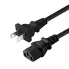 Cable de Alimentación Estándar Americano de Dos Clavijas con Sufijo Estándar Japonés de Tres Agujeros Estándar Nacional de Dos Clavijas con Agujeros Cable de Alimentación de CA para Host de Computadora de Escritorio