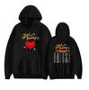Sudadera con capucha informal de moda con estampado de anime Bad Bunny, nueva y transfronteriza, de "Un verano sin ti"