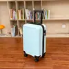 Maleta Nuevo Modelo de 20 pulgadas, Maleta de Ruedas para Mujer, Maleta de Viaje Multifuncional para Hombre, Maleta de Mano Resistente y Duradera, Estuche de Piel PP con Protección de Contraseña