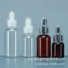 Frasco Espessado 25ml 50ml para Óleo Essencial Frasco Plástico Frasco Conta-gotas Frasco Plástico PET Sub-frasco