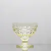 Tazón de helado rosa amarillo azul europeo tazón de postre tazón de batido vaso doméstico taza de ensalada de frutas venta al por mayor de fábrica