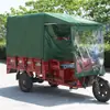 Toldo impermeable para motocicletas, triciclo eléctrico resistente al viento y al frío, triciclo con parasol, toldo completamente cerrado