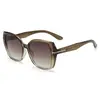Gafas de Sol Nuevas Retro Europeas y Americanas con Monturas Cuadradas Únicas, Monturas Grandes, Estilo de Gama Alta, Adecuadas para Conducir, Pescar y Protección Solar, Transfronterizo