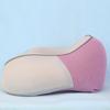 Almohada de Viaje en Forma de U de Espuma Viscoelástica Almohada para Cuello para Siesta en la Oficina Almacenamiento Plegable Portátil Protección de la Columna Cervical Almohada en Forma de U