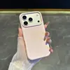 Funda Magnética de Dos Tonos Mate para Teléfono Móvil Iphone17 Piel de Silicona Líquida Tacto Suave Cubierta Protectora Apple 16Promax
