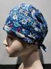 Gorro de Quirófano Gorro de Doctora Algodón Puro Estampado Gorro de Quirófano Estomatología Botón de Presión Palabra UCI Gorro de Enfermera