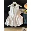 2026 Nueva Camisa Francesa de Estilo Puro Deseo sin Hombros de Manga Larga para Mujer, Nuevo Top de Moda Otoñal, Color Sólido Blanco, Alta Elasticidad