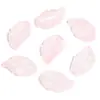 Novo 28mm Cristal Imitação Vidro Folhas Cor Gradiente Folhas Feito à Mão DIY Presilha Pingente Acessórios de Joias Atacado