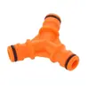 Conector Rápido de Três Vias de Um Ponto Bico de Plástico Tubo de Água Flexível Acessórios Divisores Conexão Reparo Conversão Conexão