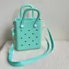 Bolso de Mano Dopamina Transfronterizo Bolso de Mano con Agujeros de EVA Bolso de Mano Portátil para Viajar Bolso con Agujeros Almacenamiento Bolsa Pequeña