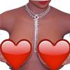 Corrente para Mamilo com Franjas Nova Sexy Europeia e Americana Corrente de Pescoço com Strass para Mulheres Adultas Acessórios Divertidos corrente corporal