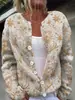 Nuevo Abrigo Suéter Cardigan de Invierno 2025 con Botones de una Fila, Suéter Cálido Navideño Abotonado