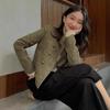 Abrigo Estilo Chanel para Mujer Primavera y Otoño Alto Sentido de Lujo Calle Única Chic Top Corto para Bajitas Otoño 2025 Nuevo