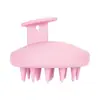 Escova Massageadora de Silicone TPE Pente para Lavar Cabelo Escova Meridian Terapia Capilar Design Integrado Escova Massageadora para Cabelos Volumosos