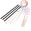 Descartável PS plástico transparente Mixing Stick Café Leite Chá Flat Stick 18cm Stirring Stick Experimental Test Toy Stick