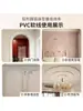 Tira de Borde Suave de PVC Autoadhesivo Pu Estilo Francés para Decoración de Puertas con Arco Curvo Borde de Pared de Fondo Estilo Europeo Línea de Yeso