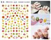 Pegatina para Uñas con Arte de Frutas Estilo Deslumbrante Little Red Book Sandía Piña Arándano Pegatina para Uñas con Arte de Frutas WG314-330