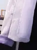Chaqueta de Alta Gama Estilo Chino para Madres, Nueva Moda de Primavera para Mujeres de Mediana Edad, Elegante y Sofisticado Top Nuevo Estilo Chino Inspirado en Chanel para Mujeres