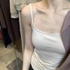 Sutiã Estilo Camisola Americana para Mulheres, Traje de Verão, Estilo Puro Desejo com Bojos, Top para Usar por Baixo, Atacado de Comércio Exterior
