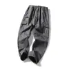 Pantalones de Hombre de Algodón Puro Casual Ropa de Trabajo Ropa para Exteriores Resistentes al Desgaste Rectos Holgados Primavera y Otoño Gruesos con Múltiples Bolsillos