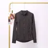 Jaqueta LULU DF com gola alta e logo, em estoque para entrega imediata, justa ao corpo, respirável, elástica, com zíper dourado, para fitness e esportes