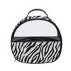 Bolsa de Cosméticos Clásica Blanca y Negra, Bolsa de Cosméticos con Patrón de Tablero de Ajedrez, Bolsa de Almacenamiento Impermeable Serie Blanca y Negra