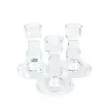 Suporte de Velas de Vidro Arredondado Estilo Francês Feito Sob Medida, Cristal Transparente Vintage Adereço para Jantar Romântico à Luz de Velas Fotografia de Casamento