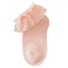 Calcetines de Niña 2026 Estilo Delgado de Verano Calcetines para Bebé de Primavera y Verano Calcetines con Adorno de Encaje Calcetines Blancos de Ballet para Niña de Verano