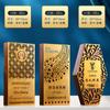 Trofeo de Cristal Creativo de Madera Sólida Personalizado Empleado Destacado Impresión a Color Medalla con Foto Reconocimiento Souvenir Tarjeta de Autorización Personalizado