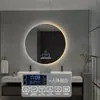 Máquina de Aromaterapia Premium para Hoteles Inteligentes y Bed & Breakfasts, Máquina de Fragancia Desodorante para Baño, Espejo de Baño Bluetooth sin Taladrar