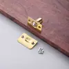 Topes de puerta de acero inoxidable, pestillos de madera para puertas de hotel KTV, mecanismos de puerta ocultos, topes superiores de cobre puro, topes de puerta y dispositivos de posicionamiento tipo tarjeta