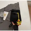 Moda de Tendencia Nueva Primavera y Verano 2025 Bolso Cubo Nicho Patrón Granulado Color de Contraste Bolso de Hombro Bolso Cruzado Súper Popular