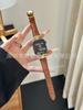 Adecuado para Apple Watch Applewatch 8 9 Generación Correa de Cuero Retro Iwatch 7 6 Se 5 4 Correa Arco del Triunfo