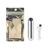 Huevo vibrador en forma de bala recargable por USB con control remoto por aplicación móvil, tapón anal para el autoplacer y masaje de mujeres