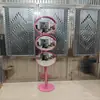 Espejo Fotográfico de Celebridad de Internet, Espejo Reflectante Cóncavo-Convexo, Decoración para Actividades al Aire Libre, Espejo de Gran Ángulo, Toma de Fotos en Atracciones Turísticas, Espejo Rosa Divertido