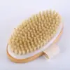 Cepillo de Baño de Cerdas de Jabalí Más Vendido Transfronterizo, Cepillo Seco Corporal, Cepillo Corporal Exfoliante, Cepillo Exfoliante de Cerdas de Jabalí, Cepillo de Baño Mágico