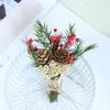 Mini Vacaciones Literarias Estilo Bosque Adornos de Flores Reales Decoración de Regalo Flores Eternas Paquete de Materiales para Ramo de Flores Secas Recuerdo