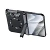 Adecuado para la Funda para Teléfono Plegable Duo de Apple, Soporte con Anillo Magnético en la Bisagra, Funda Protectora de Cuero para Apple