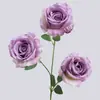 Flor Artificial Hortensia Morada Rosa Flor Artificial Decoración Arreglo Floral Sala de Estar Decoración Boda Diseño Auditorio Flor Falsa Fábrica Venta al Por Mayor