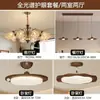Lustre de cristal de luxo leve estilo francês Jianrui, luminária de sala de estar, nova luminária minimalista estilo francês para sala de jantar e quarto