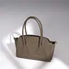 2026 Nuevo Modelo Bolso de Hombro de Cuero Genuino Lujo Ligero, Bolso Boston de Cuero Genuino de Gama Alta Nicho, Bolso Cruzado de Gran Capacidad para Viajes Diarios