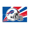 Bandera transfronteriza del equipo de fútbol de la NFL Chicago Bears, poliéster, bandera impresa digitalmente más vendida en Amazon