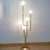 Nova Arte em Ferro para Casamento 5 Lâmpadas Redondas para Guia de Estrada Lâmpada Galvanizada Adereços de Decoração para Área de Recepção de Casamento Fantasia de Festival