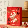 2026 Bolsa de Regalo Año Nuevo Año del Caballo Festiva Boda Empaque de Regalo de Año Nuevo Bolsa de Recuerdo de Alta Gama Bolsa de Regalo de Agradecimiento Alta Gama