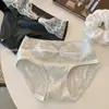 Ropa Interior Sexy Puro Deseo para Mujer, Algodón Puro con Entrepierna Extendida, Nuevo Modelo 2026, Transpirable y Amigable con la Piel, Alto Valor Estético, Bragas Triángulo Amigables con la Piel