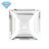 Huagang Gem Topázio Branco Natural Topázio Quadrado Atacado Ângulo Reto Carro Topázio Branco Plano Pedra Nua