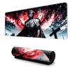 Alfombrilla de Ratón para Gaming Estilo Anime Extra Grande con Bordes Reforzados para Chicos E-Sports Teclado de Ordenador Grande Alfombrilla Engrosada Antideslizante